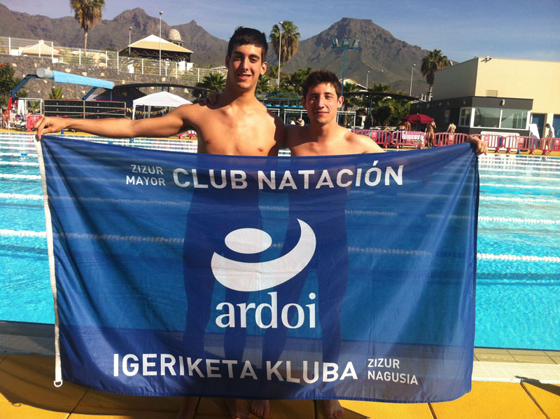Dos navarros alcanzan las mínimas para el Campeonato de Europa de Natación